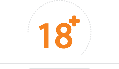 Under 18 years of age is not accepted.